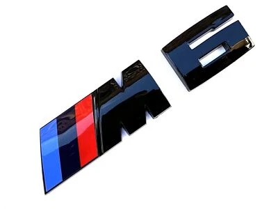 Adhesivo emblema maletero trasero estilo negro brillante Fit For M6 Series M Foto 1 de 2