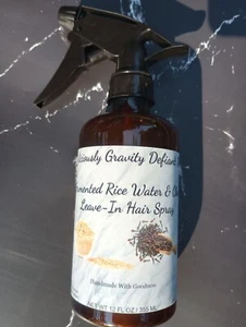 Fermented Rice Water & Cloves (Oil Free) Hair Growth Spray Damaged Alopecia Hair - Picture 1 of 9