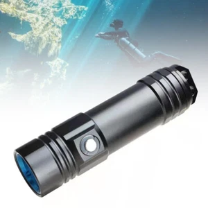 Scuba Diving Flashlight Dive Torch Light IPX8 Waterproof LED Underwater 80M - Picture 1 of 12