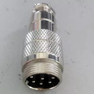 1-Set 8 Pin Stecker Mikrofon Luftfahrt Stecker Stecker Adapter für Amateurfunk Neu - Bild 1 von 3