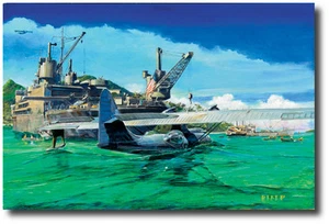 Safe Harbor de James Dietz - PBY Catalina - Impresiones artísticas de aviación - Imagen 1 de 1