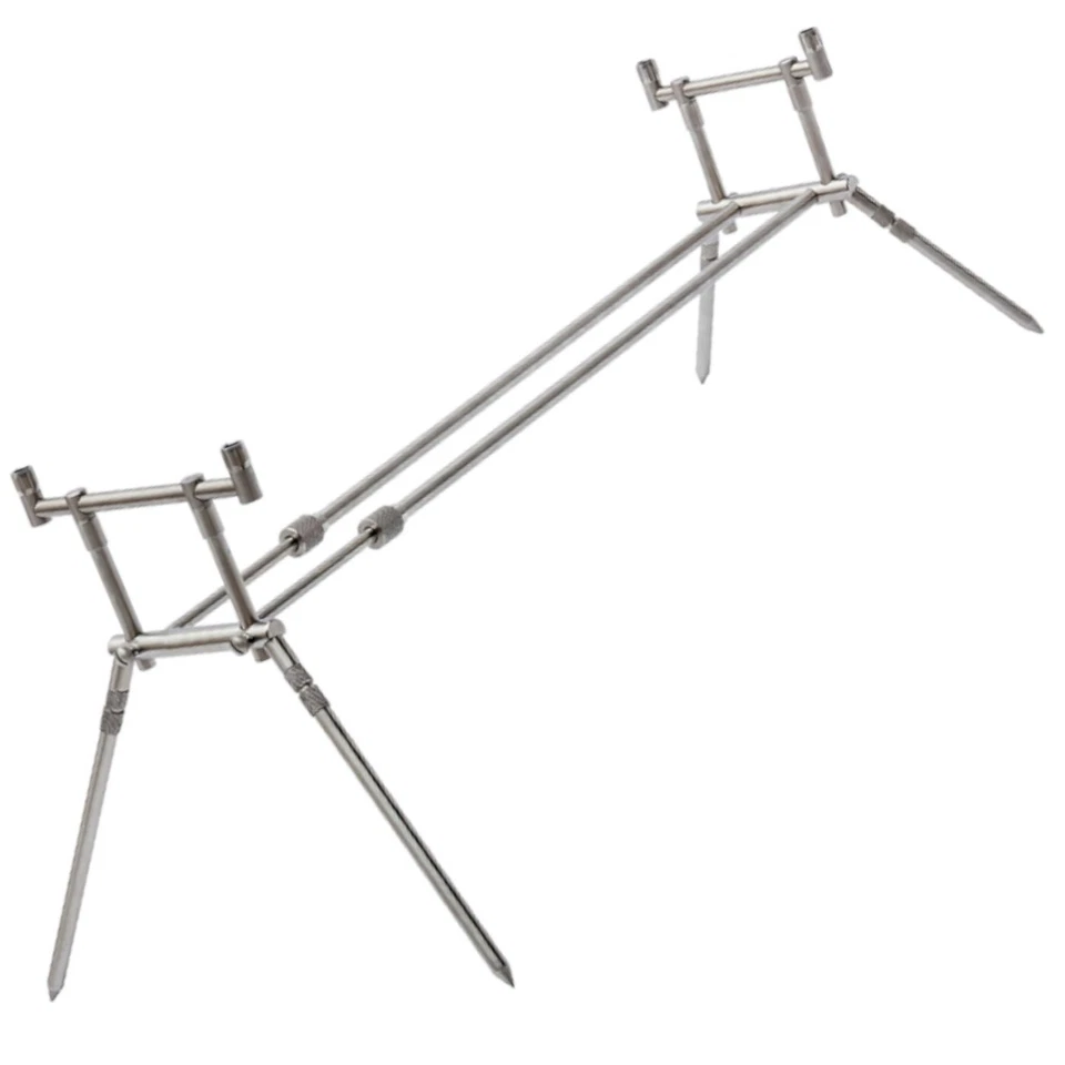 Prologic Stainless Steel 2 Rod Pod - Rodpod, Rutenauflage, Rutenhalter, Auflage - Bild 1 von 1