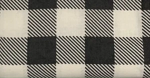 Create It Black Check Precut Sewing & Craft Fabric, 1" X 1" Squares, Fat Quarter - Picture 1 of 1