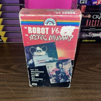 The Robot vs The Aztec Mummy Vintage VHS Movie - Image 1 of 4