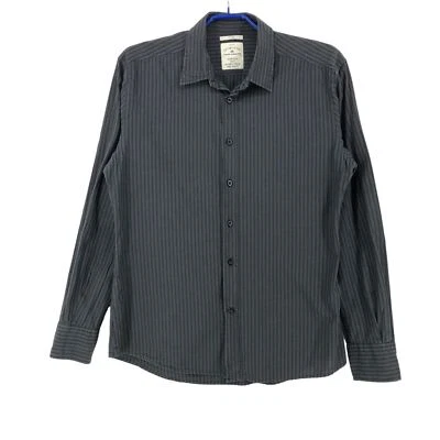 TOM TAILOR Men's Long Sleeve Casual Striped Shirt Size L - Image 1 of 4