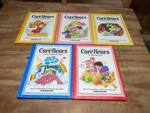 Children's Picture Books CARE BEARS 1980's HC Lot of 5. Fast Shipping - Picture 1 of 9