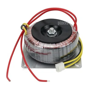 100W Toroidal Transformer for DAC Preamp Amplifier AC Dual 12V/15V/18V/22V/24V - Picture 1 of 7