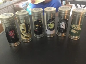 Burger King 2005 Saga Star Wars Canisters w/Watches Complete Set - Picture 1 of 12