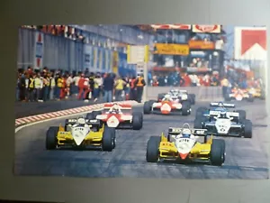 1983 Alain Prost’s elf Renault Formula 1 Print Picture Poster - RARE Awesome - Picture 1 of 1