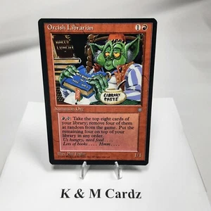 MTG - Ice Age - Orcish Librarian - Rare - LP+ NM - Picture 1 of 3