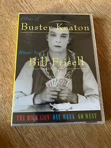 (DVD) Films of Buster Keaton / Music by Bill Frisell / NEW - Picture 1 of 2