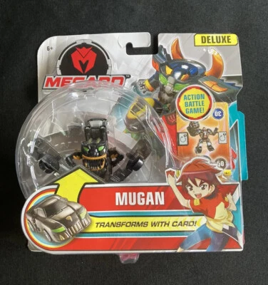 2017 Mecard MUGAN Deluxe Transforming Robot Toy Car Mattel Action Figure - New - Image 1 of 4