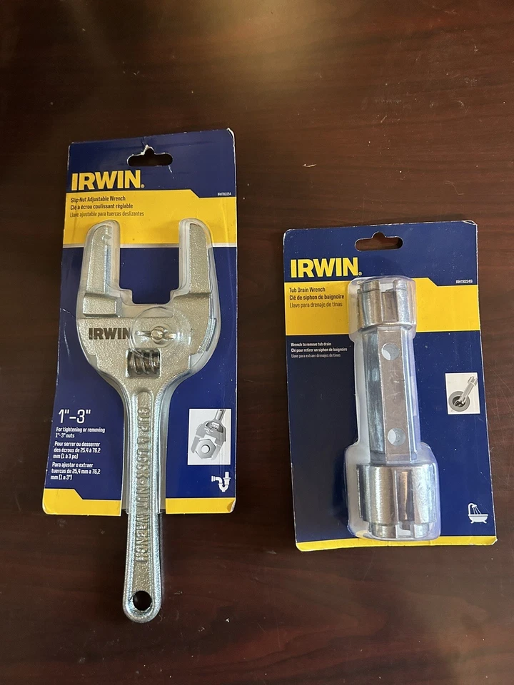 Irwin Slip Nut Adjustable Wrench 82254 *B-15.13oc7*