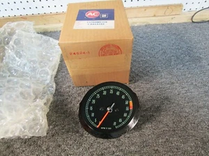 65/67 corvette tachometer NOS NEW! 5300 red line GM 327 250 300 1-6412222 - Picture 1 of 7