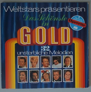 Various – "Weltstars Präsentieren Das Schönste In Gold" (Ariola – 27 251 XE) - Bild 1 von 12