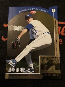 1998 Donruss Preferred - Kevin Appier "Grandstand" DIE CUT #95 - Bild 1 von 2