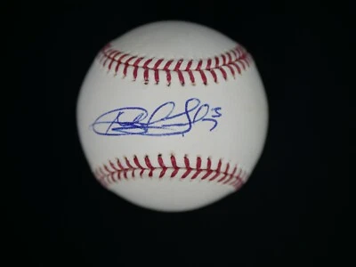 NICK FRANKLIN SIGNED OFFICIAL OMLB BASEBALL OMLB MARINERS RAYS BREWERS ANGELS - Image 1 of 2