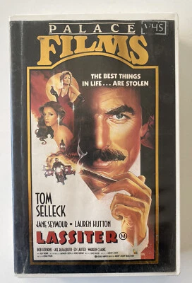 Lassiter [VHS] Palace Films Video Ex-Rental Big Box Tape 1984 Tom Shelleck - Image 1 of 4