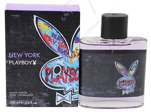 Playboy New York By Coty 3.3/3.4oz. Edt Spray For Men New In Box