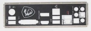 MSI B360M Mortar - ATX Blende Slotblende IO Shield Slotblech (#22719) - Bild 1 von 1