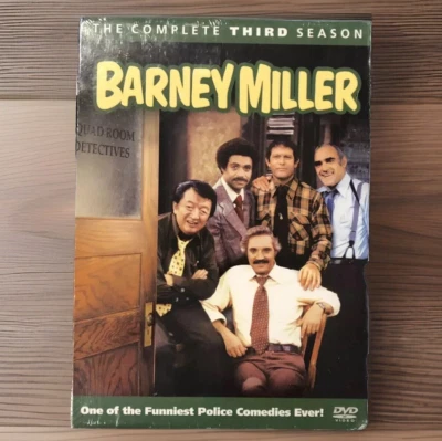 Barney Miller Полный Третий Сезон DVD 3 Диска Набор Телевизионная Комедия Ситком - Изображение 1 из 4
