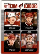 2011-12 O-Pee-Chee Team Leaders Shane Doan/Keith Yandle/Ilya Bryzgalov #TL-23