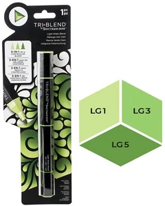 ESPECTRO NEGRO - TRIPLE MEZCLA MARCADOR 3 EN 1 - MEZCLA VERDE CLARO - LG1, LG3, LG5 - Imagen 1 de 6