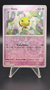 Natu 025/091 Sv: Paldean Fates Reverse Holo - Picture 1 of 2