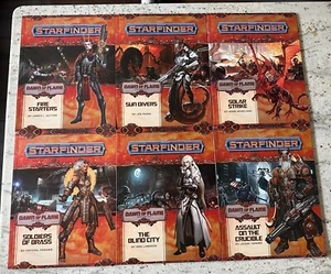 Starfinder Dawn Of Flame Complete Adventure Path 1-6 - Imagen 1 de 8
