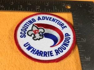 N2-100 BOY SCOUTS OF AMERICA PATCH - UWHARRIE ROUNDUP SCOUTING ADVENTURE - Imagen 1 de 2