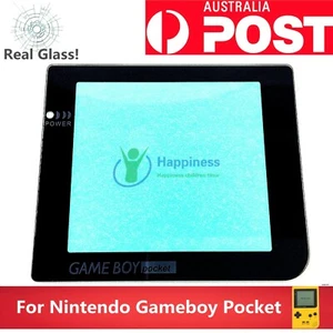 Nintendo GameBoy Pocket Screen Lens (1 Piece) REAL GLASS! Never Abrasion - Picture 1 of 4