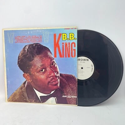 B.B. King S/T Album Vinyl LP OG US 1963 Stereo Pressing VG/VG Crown Records - Image 1 of 2