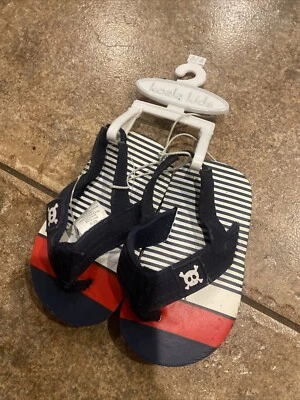 New Boys Koala Kids Baby 3/4 Summer Flip Flops - Image 1 of 4