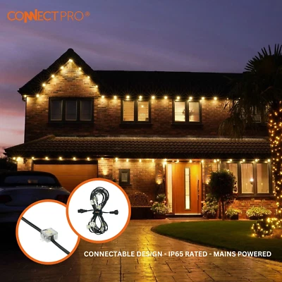 Downlights ConnectPro® Permanent Light Black Rubber Cable 2m & 5m - Image 1 of 4