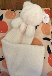 NWT! Pink MUD PIE Chenille MUSICAL CUDDLE PAL Lovey SECURITY BLANKET PLUSH BEAR - Picture 1 of 5