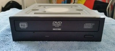 Philips & BenQ Black Bezel IDE DVD/CD R/W Optical Drive P/N: DH-16A1P14C - Image 1 of 3