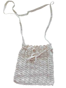 Handmade crochet Cross Body Handbag Summer Beach Shoulder purse bag - Picture 1 of 4