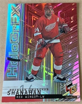 BRENDAN SHANAHAN 1999-00 UPPER DECK HoloGrFX Card #22 NM-MT Condition - Image 1 of 2