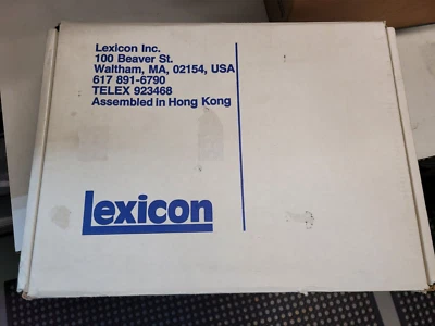 NOVO Processador Lexicon CP-2 Digital Audio Surround Dolby Pro-Logic com Controle Remoto OEM - Imagem 1 de 4