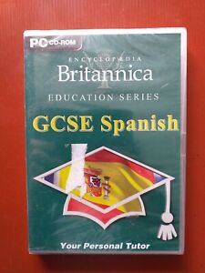 NEW Encyclopedia Britannica GCSE: Spanish Educational Series PC CD ROM GAMES