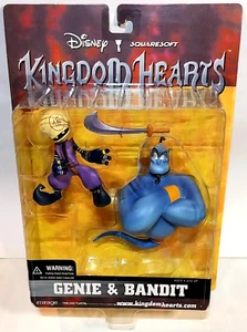 Kingdom Hearts Genie & Bandit Disney Mirage Series 2 figure set New - Picture 1 of 3