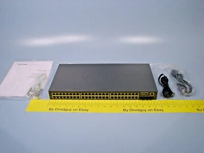 TP-Link TL-SG5452 Managed Gigabit Switch; 48-Port + 4 SFP Ports L3; 1000Mbps - Image 1 of 4