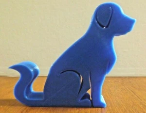Support de smartphone chien bleu 8,5 x 10 x 1,9 cm - Photo 1 sur 5