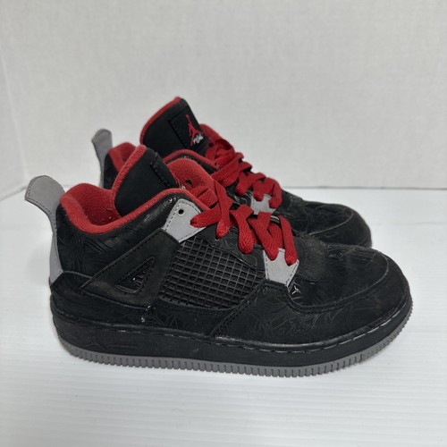 Air Jordan 414591 001 colore nero e rosso way Youth taglia 2 5