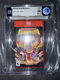 Donkey Kong Bananza Nintendo Switch 2 Factory Sealed New WATA 10 A++ Graded Rare