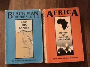 Lot Of 2 Afrocentric history classics by Dr. Ben-Jochannan - Picture 1 of 5