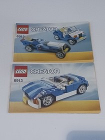 LEGO CREATOR 6913 Blue Roadster Manuals