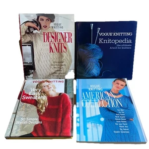 Vogue Strickbuch Konvolut Knitopedia, Easy Sweater, Designer Knits Amer Collection - Bild 1 von 21