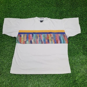 Vintage 90s Surf-King Surfer Shirt XL 23x26 Cropped - Picture 1 of 11