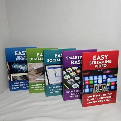 Tech Books Easy: Online Security, Social Media, Streaming, Smartphones, Audio HC - Image 1 of 4